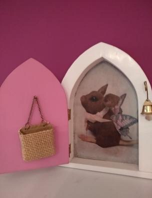 Puerta ratoncito perez rosa que se abre Muebles, hoghar y jardín de segunda  mano barato