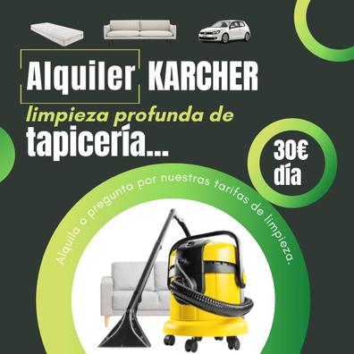 Kärcher Lava-aspiradora SE 4001, Limpieza Profunda en Superficies Textiles  Mediante Pulverización, Aspiradora Seco y Húmedo