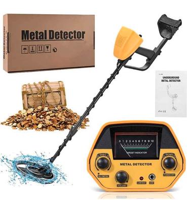 Detector de Metales oro y plata Subterráneo,Impermeable,All Metal&Disc Dos  Modos