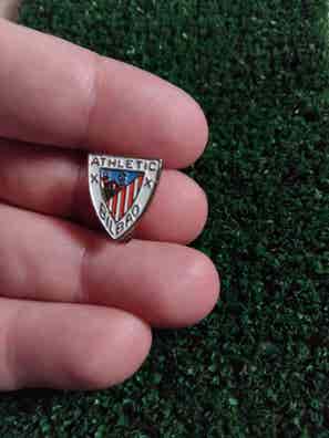 Pin's Football Vintage Spilla - Athletic Bilbao - Fabrication Argentine