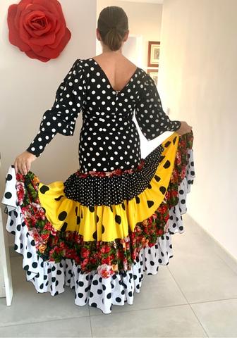 Vestido Flamenca - Trajes de flamencos Moda Rosa