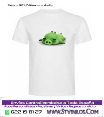 Milanuncios - Camiseta Angry Birds