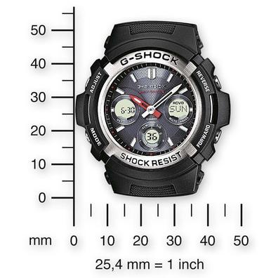 Casio G-Shock AWGM100-1ACR Reloj deportivo solar resistente para hombre