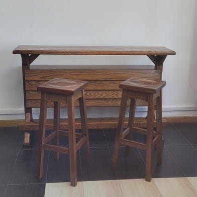 Barra bar madera Muebles de segunda mano baratos Milanuncios