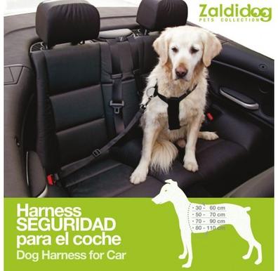 Transportín para coche mascotas perros y gatos IBÁÑEZ CAR Grande 100x60x66