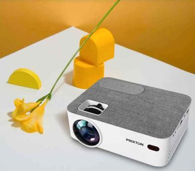 Proyector pequeño de cine en casa para teléfono móvil, mini proyector de  cine en casa HD de segunda generación de cartón 3D portátil, proyector de