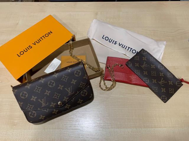 Correa de cadena para bolsos Louis Vuitton Felicie