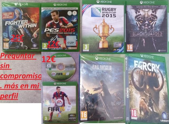 Milanuncios - Juegos xbox one nuevos y como nuevos