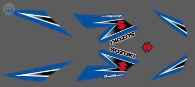Adhesivos Quad Suzuki LTZ 400 Quadsport 400 Amarillo Azul