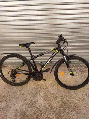 Bicicleta niños mtb 24 pulgadas Rockrider ST 500 negro 8-12 años - Decathlon