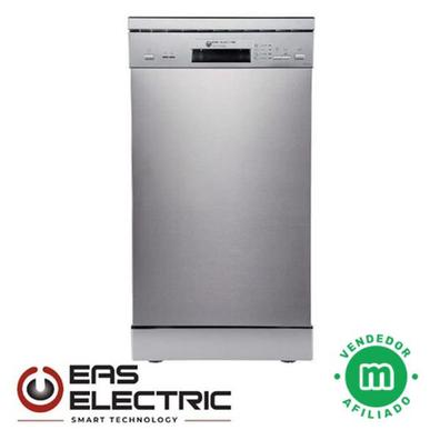 EAS ELECTRIC SMART TECHNOLOGY | Lavavajillas 60 cm | EMD122X-V1 | E | 12  servicios - cubiertos | Inox | Función: secado extra, Autolimpieza, ECO