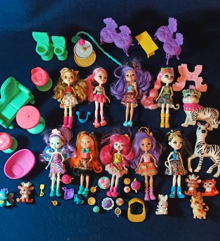 Milanuncios Lote de munecas Enchantimals de Mattel