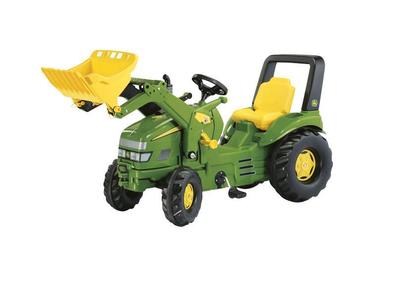 Montaje tractor amarillo 🚜 12V para niños, de batería y con mando RC 