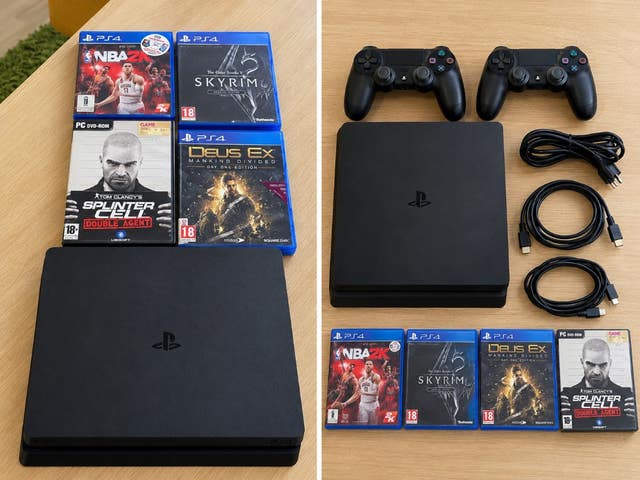 Milanuncios - PlayStation 4 + 2 mandos + 4 juegos