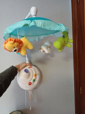 Fisher-Price Móvil Ositos Voladores Carrusel de Cuna, Bebé Recién Nacido