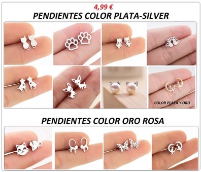 Pendientes de segunda baratos en Alcorcón