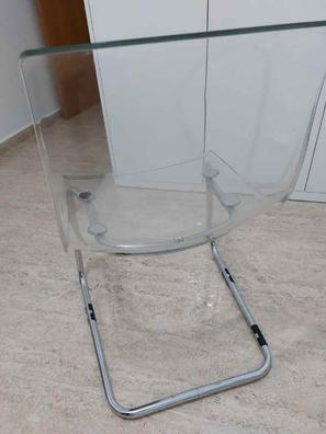 TOBIAS Silla, transparente, cromado - IKEA