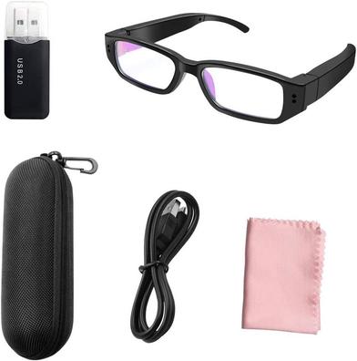 Gafas Camara Espia Oculta Mini Recargable Microfono