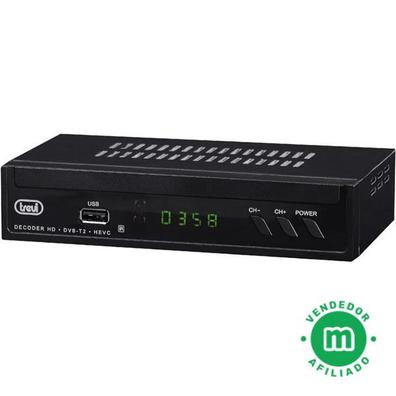 Receptor TDT HD Klack RICD1218 Sintonizador DVB-T2, USB, HDMI