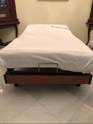 Cama articulada con colchon antiescaras con funda Muebles de segunda mano  baratos