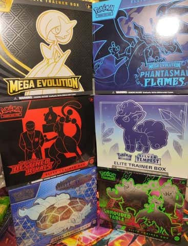Milanuncios - Lote 6 Pokémon Elite Trainer Box