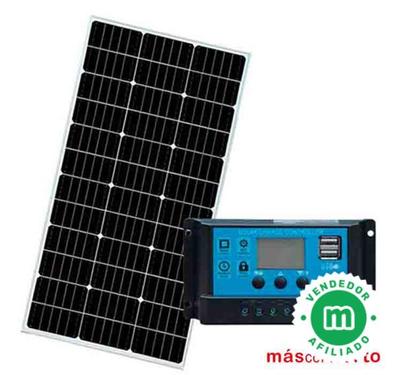 Kit placa solar 200W VECHLINE para furgoneta camper autocaravana