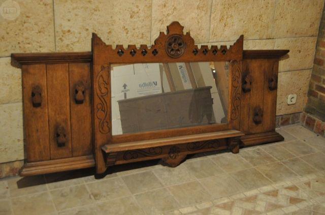 Milanuncios Espejo con perchero y repisa