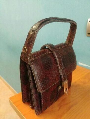 Milanuncios Bolso piel serpiente NUEVO