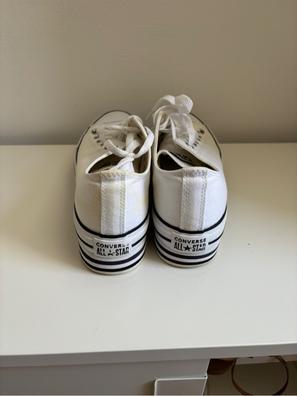 Plataforma Blancas Converse Blancas Segunda Mano Converse Blancas