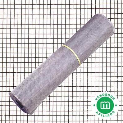 Metro de Malla mosquitero de fibra de vidrio gris 75 cm de alto