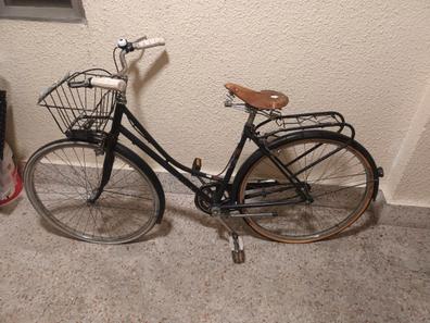 Cesta bicicleta metalica delantera con ganchos grande