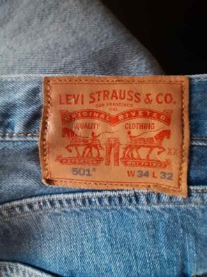 Bibliografía Isaac Stratford on Avon Levis 501 w34 Pantalones de hombre de segunda mano baratos | Milanuncios