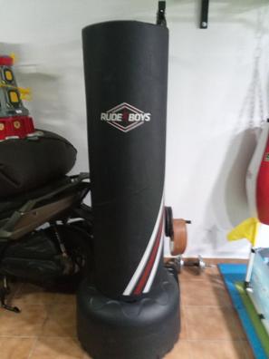 Saco de Boxeo de Pie HOMCOM 50x50x165cm Negro