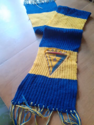 SCIARPA BUFANDA SCARF Ultras Genoa FOSSA DEI GRIFONI Años 90 Tipo Raso EUR 67,50 - FR