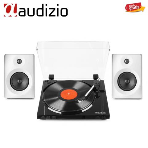 AUDIO PRO Tocadiscos Maleta Bluetooth Con Altavoces 3 Velocidades