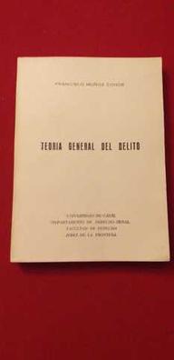 Teoria del delito Libros de texto de segunda mano | Milanuncios