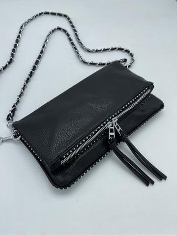 Bolso negro zara discount cadena