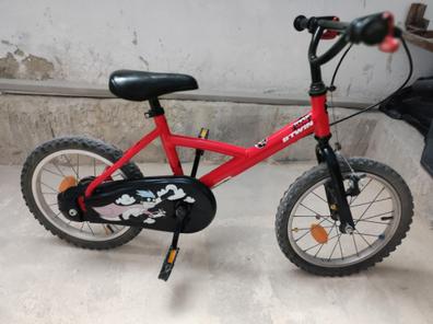 B'Twin 900 Alu Racing 16'' Bicicleta para niños Rojo 4 - 6 años