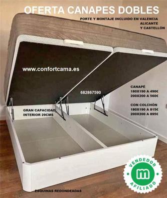  Canape Abatible 180x190