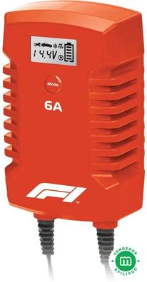Cargador baterías vehículos 6V 12V 6A Batería Dispositivo carga Automóviles  Taller mecánico Garaje