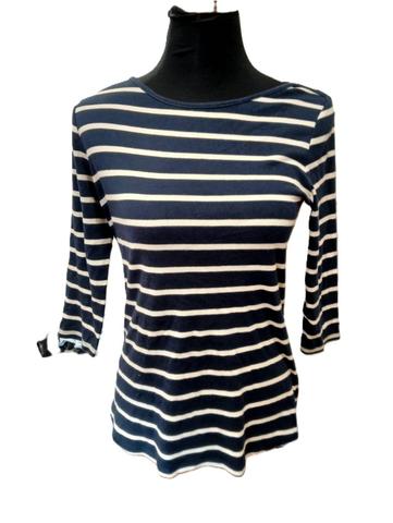 Milanuncios Camiseta Zara Rayas Talla S Manga 3/4