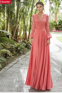 Vestido fiesta rosa clara Ropa, zapatos y moda de mujer de segunda mano |  Milanuncios