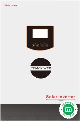Inversor solar 1000w 12v Onda pura / Cargador 25Ah WccSolar
