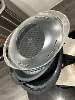 Varoma In Metallo Per Thermomix TM31 (Vorwerk) - Usato, Buone Condizioni - Colore Argento