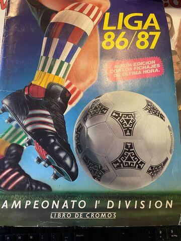 Album de cromos FUTBOL 87