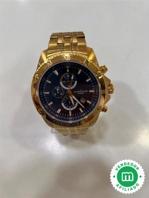 Reloj Pulsera Caballero Lanscotte Dorado