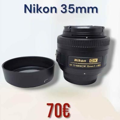 Objetivo nikon 35mm 1.8 best sale segunda mano