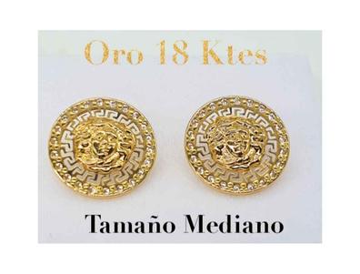 Argollas de oro online versace