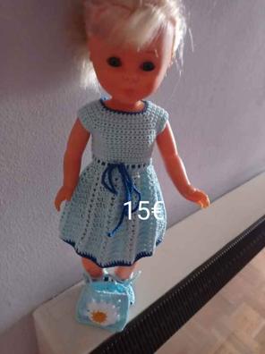 muñeco antiguo pepon mono azul - Compra venta en todocoleccion