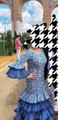 Traje flamenca mujer 2023 de segunda mano para mujer Milanuncios